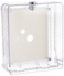 TayMac ZTC200 Plastic Thermostat Cover Low Profile Medium Clear