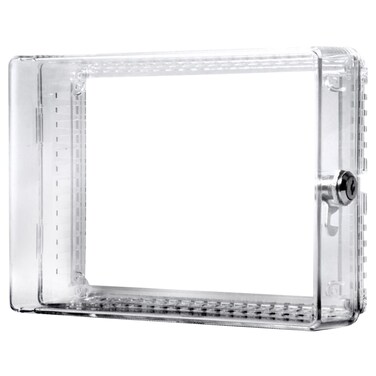 TayMac ZTC200 Plastic Thermostat Cover Low Profile Medium Clear