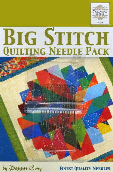 Colonial Needle CNPC2 Big Stitch Quilting Needle Pack by Pepper Cory