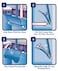The Wall Whale Classic WW18Res Wall Whale Swimming Pool Brush 18 Wide Blue