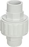 Hayward SP1481 112Inch SLIP White ABS FullFlo SelfAligning Double Male End Union