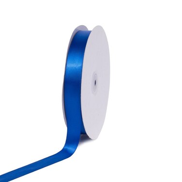 Creative Ideas PSF0708350 Solid Satin Ribbon 78100 yd Royal Blue