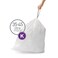 simplehuman Code K Custom Fit Drawstring Trash Bags in Dispenser Packs 20 Count 3545 Liter  912 Gallon White