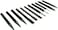 Mayhew Pro 61411 Punch and Chisel Set 11Piece