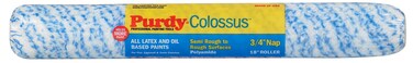 Purdy 144630184 Colossus Woven Polyamide HighCapacity 34 Nap Cover One Size Multi