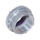 Sigma Engineered Solutions ProConnex 44070 Rigid Watertight Hub 12Inch Conduit Fitting 2Pack Gray