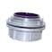 Sigma Engineered Solutions ProConnex 44070 Rigid Watertight Hub 12Inch Conduit Fitting 2Pack Gray