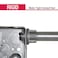 Sigma Engineered Solutions ProConnex 44070 Rigid Watertight Hub 12Inch Conduit Fitting 2Pack Gray