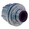 Sigma Engineered Solutions ProConnex 44070 Rigid Watertight Hub 12Inch Conduit Fitting 2Pack Gray