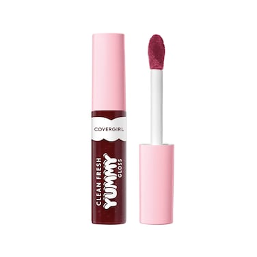 COVERGIRL Clean Fresh Yummy Gloss  Lip Gloss Sheer Natural Scents Vegan Formula  Acai You Later