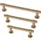 Franklin Brass Francisco 5Pack Cabinet Handles 3 Hole to Hole Champagne Bronze Kitchen Cabinet Pulls Drawer Handles Cabinet Hardware Dresser Gold Drawer Pulls P29520ZCZB1