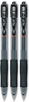 PILOT G2 Premium Refillable  Retractable Rolling Ball Gel Pens Fine Point Black Ink 3Pack 31123