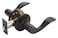 Dynasty Hardware HER8212P Heritage Lever Passage Set Oil Rubbed Bronze