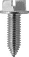 50 M610 x 20mm Slotted Hex Head License Plate Screws