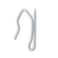 Dritz Home 44328 PinOn Drapery Hooks 56Piece Silver