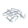 Dritz Home 44328 PinOn Drapery Hooks 56Piece Silver