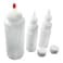 Fox Run Decorating Set 3 Icing Bottles Clear