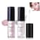 Liquid Face Highlighter MakeupMultipurpose Contour HighlighterLightweight Pearl White Soft PinkBrightening Blush Liquid FoundationSilky Soft Long Lasting Waterproof2PCS