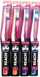 REACH Total Care Floss Clean Toothbrush Soft Full 1 Each Colors May Vary Pack of 4