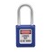 Master Lock 410BLU Lockout Tagout Safety Padlock with KeyBlue