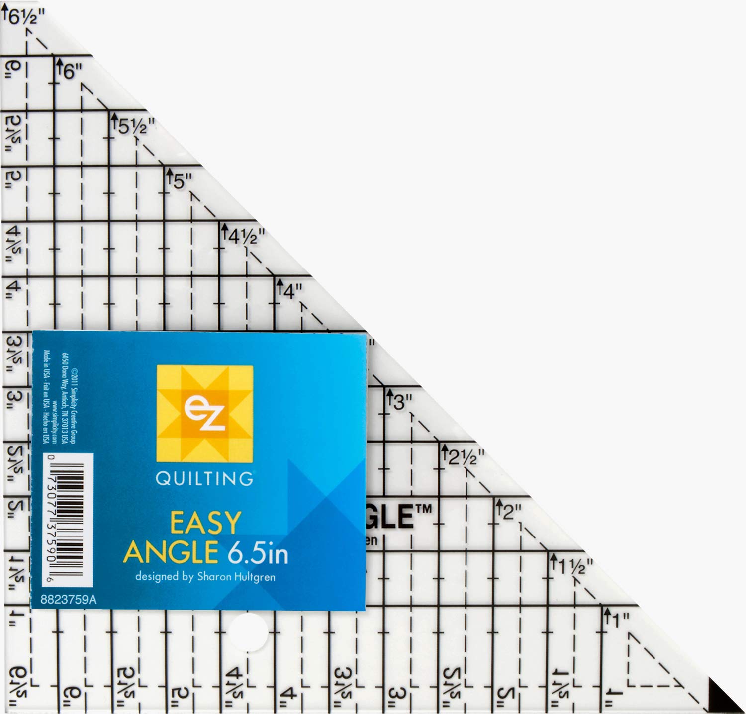 Buy EZ Quilting Easy Angle Acrylic Template 65inch Online | Carrefour UAE