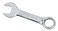 SUNEX TOOLS 993026 1316 Fully Polished Stubby Combination Wrench