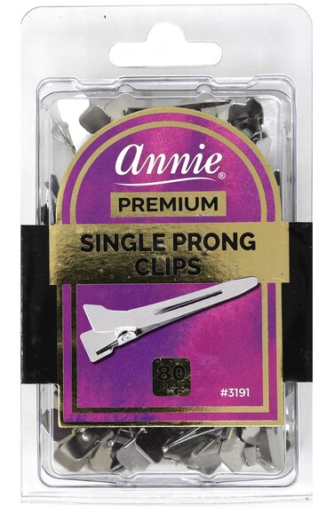 Annie Single Prong Clips 80 Count
