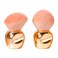 Oneleaf Kabuki Makeup Brushes Premium Synthetic Flat Foundation Kabuki Makeup 2 Pcs Brush Set Golden Flat