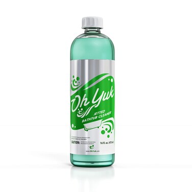 Oh Yuk Jetted Tub Cleaner for Jacuzzis Bathtubs and Whirlpools  16 Ounces