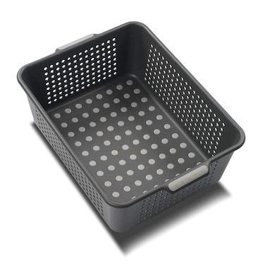 madesmart Medium Storage Basket Granite