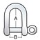 HARKEN Forged Shackle  Premium Sailing and Sailboat Equipment