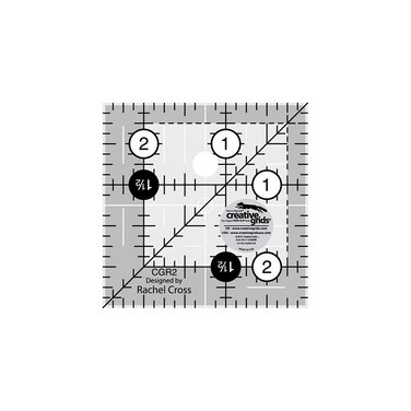 Creative Grids Quilt Ruler 212in Square  CGR2