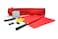 Tandem Sport Officials Elite Kit  Professional Referee Kit with Whistle Linesman Flags Penalty Cards  Bag  Ref Kit