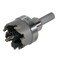 Klein Tools 31860 Heavy Duty Hole Cutter 138Inch Carbide Hole Cutter Cuts Stainless Steel Mild Steel Iron and Copper