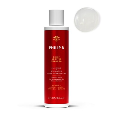 PHILIP B Scalp Booster Shampoo 6 fl oz 180 ml  Clarifying Shampoo Stimulates Scalp for Thicker Denser Looking Hair