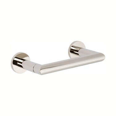 GINGER 4608PN Kubic DoublePost Toilet Paper Holder Polished Nickel