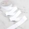 Creative Ideas Solid Grosgrain Ribbon 112Inch by 50Yard White
