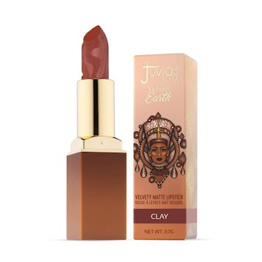 Juvias Place Nubian Earth Matte Lipstick Nubian Sand  Hydrating Lipstick Longlasting Lipstick Richly Pigmented Lip Makeup Creamy Lipstick with Matte Finish Beauty  Lip Care Product