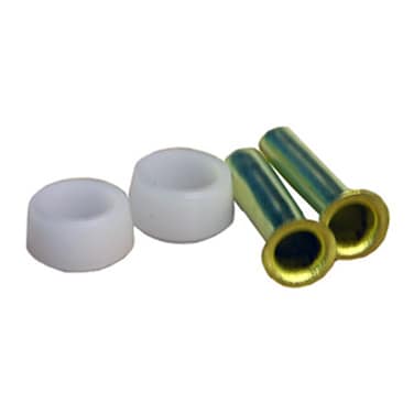 LASCO 170917 516Inch Hard Plastic Tube Sleeve and Insert Kit 4Piece Brass