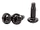 Monoprice 1224 Screw for Rack 50 Piece Carbon Steel 19mm Black