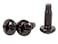 Monoprice 1224 Screw for Rack 50 Piece Carbon Steel 19mm Black