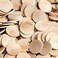 Wood Discs and Blank Tokens for Crafts 112 x 18 inch Wooden Coins Pack of 200 Unfinished Wood Circles by Woodpeckers