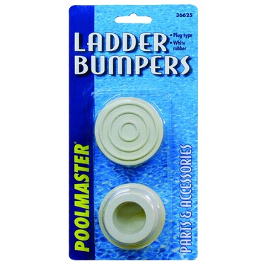 Poolmaster 36625 214Inch Diameter Ladder Bumper Cap Set Inside Plug Fit Medium Neutral