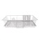Home Basics 3 Piece Vinyl Coated Steel Dish Drainer White