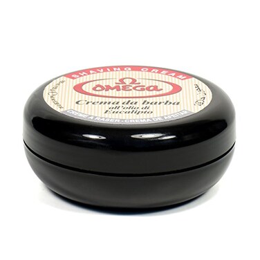 Omega 46001 Shaving Soap in Bowl 2 Pack