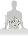 Angel Dear  White Cow Blankie White Cow With Grey Spots 1 Count Pack of 1