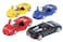 KiNSMART Porsche Carrera GT SetOf4 5 136 Scale Die Cast Metal Model Toy Race Car