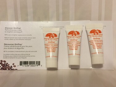 Origins Ginzing Refreshing Eye Cream to Brighten and Depuff 5ml315ml