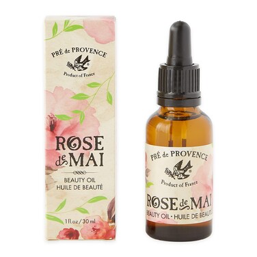 Pre de Provence Versatile Radiant Massage Dry Body Oil  Rose De Mai 10 Fl Oz