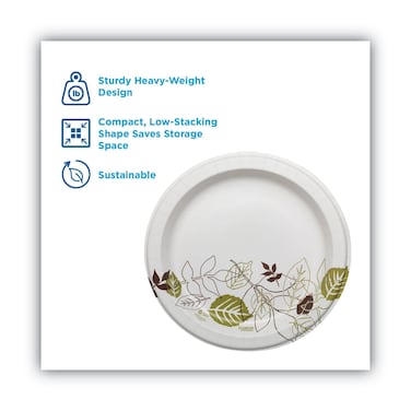 Dixie Pathways Table Ware 1013 Diameter White